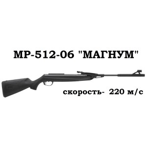 Пневматическая винтовка Baikal МР-512-06 Магнум (3 Дж)