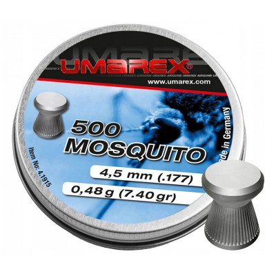 Пули для пневматики Umarex MOSQUITO 4.5 мм (500 шт.) -0.48 гр.