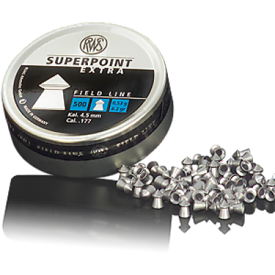Пули RWS Superpoint Extra 4.5 мм - 0.53 гр. (500 шт.)