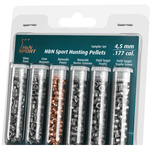 Набор пуль H&N Hunting Sampler Set 4.5 мм (215 шт.)