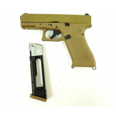 Пневматический пистолет Umarex Glock 19X Tan (blowback,шары)