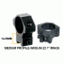 Оптический прицел LEAPERS True Hunter Classic 4x32, 25.4мм, нить MilDot, б/подсв., кольца - weaver