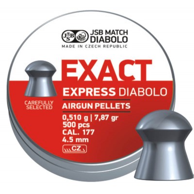 Пули JSB Diabolo Exact Express 4.52 мм (500 шт.) - 0.51 г