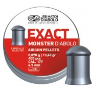 Пули JSB Diabolo Exact Monster 4.52 мм (400 шт.) - 0,87 г
