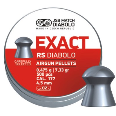 Пули JSB Diabolo Exact RS 4.52 мм (500 шт.) - 0.475 г