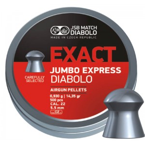Пули JSB Exact Jumbo Express 5.52 мм (500 шт.) - 0.93 г.