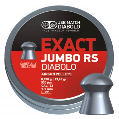 Пули JSB Exact Jumbo RS 5.52 мм (500) - 0.87 г